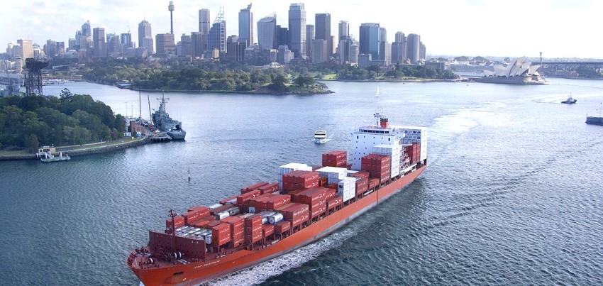 Exports-meat-shipping-trade